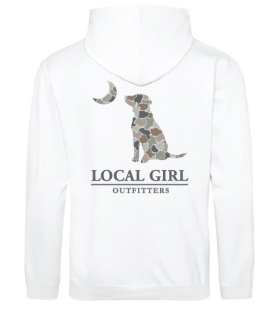 LOCAL GIRL YOUTH BWH FC FLORA DOG & MOON WHITE