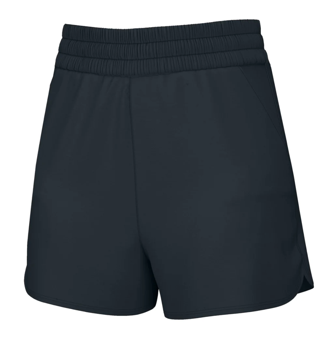 LOCAL GIRL HIGH WAISTED VOLLEY SHORTS BLACK