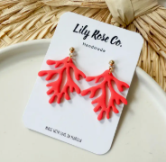 CORAL EARRINGS