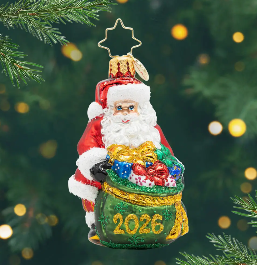 CHRISTOPHER RADKO SANTAS YEARLY GIFT DROP GEM 2026