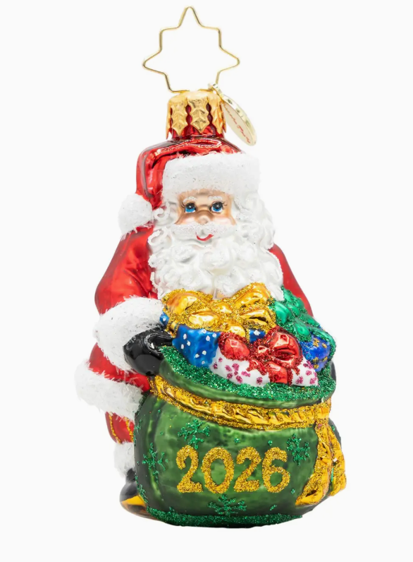 CHRISTOPHER RADKO SANTAS YEARLY GIFT DROP GEM 2026