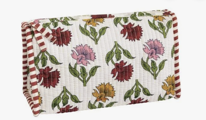 HARVEST BLOCK PRINT CASE WHITE