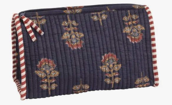 HARVEST BLOCK PRINT CASE NAVY