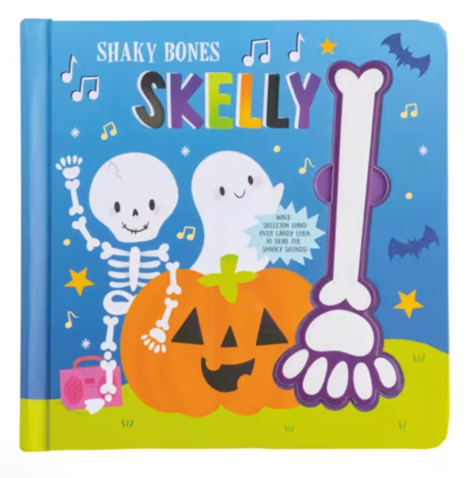 HALLOWEEN SOUNDS BOOK SKELETON