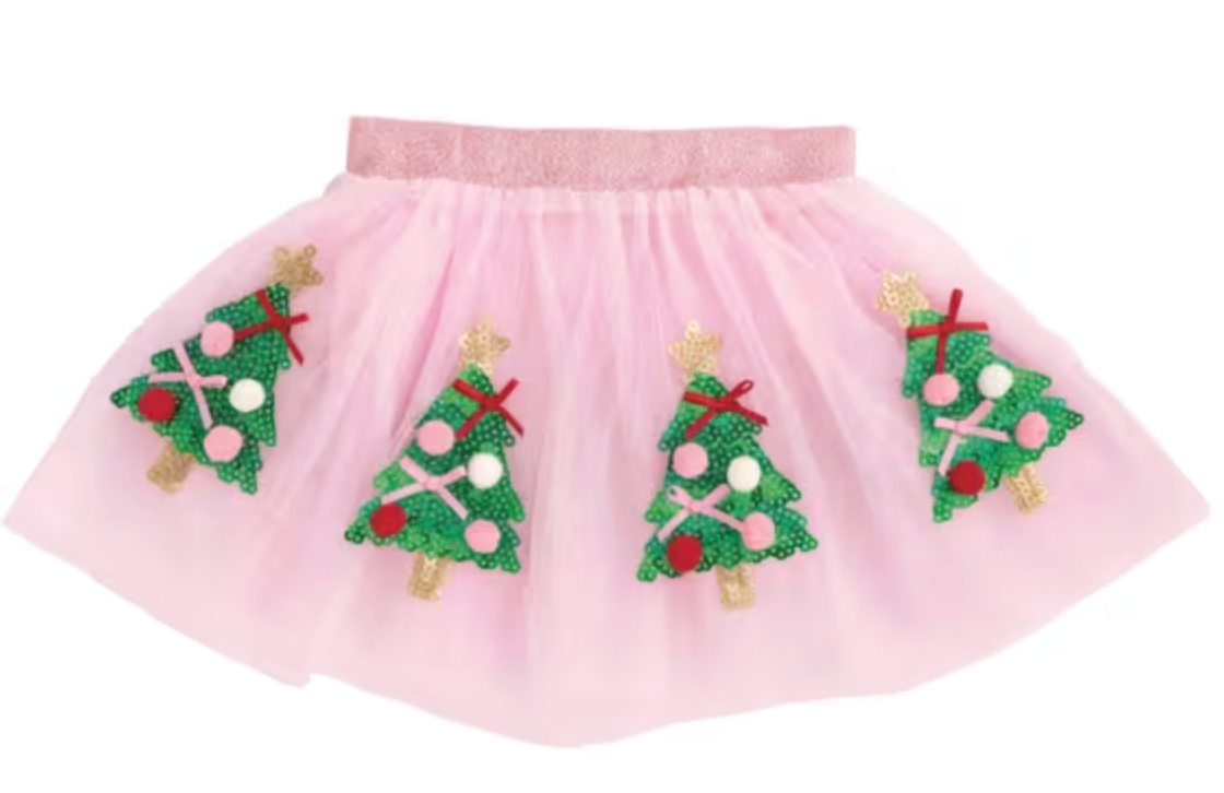 KIDS PINK CHRISTMAS TREE TUTU
