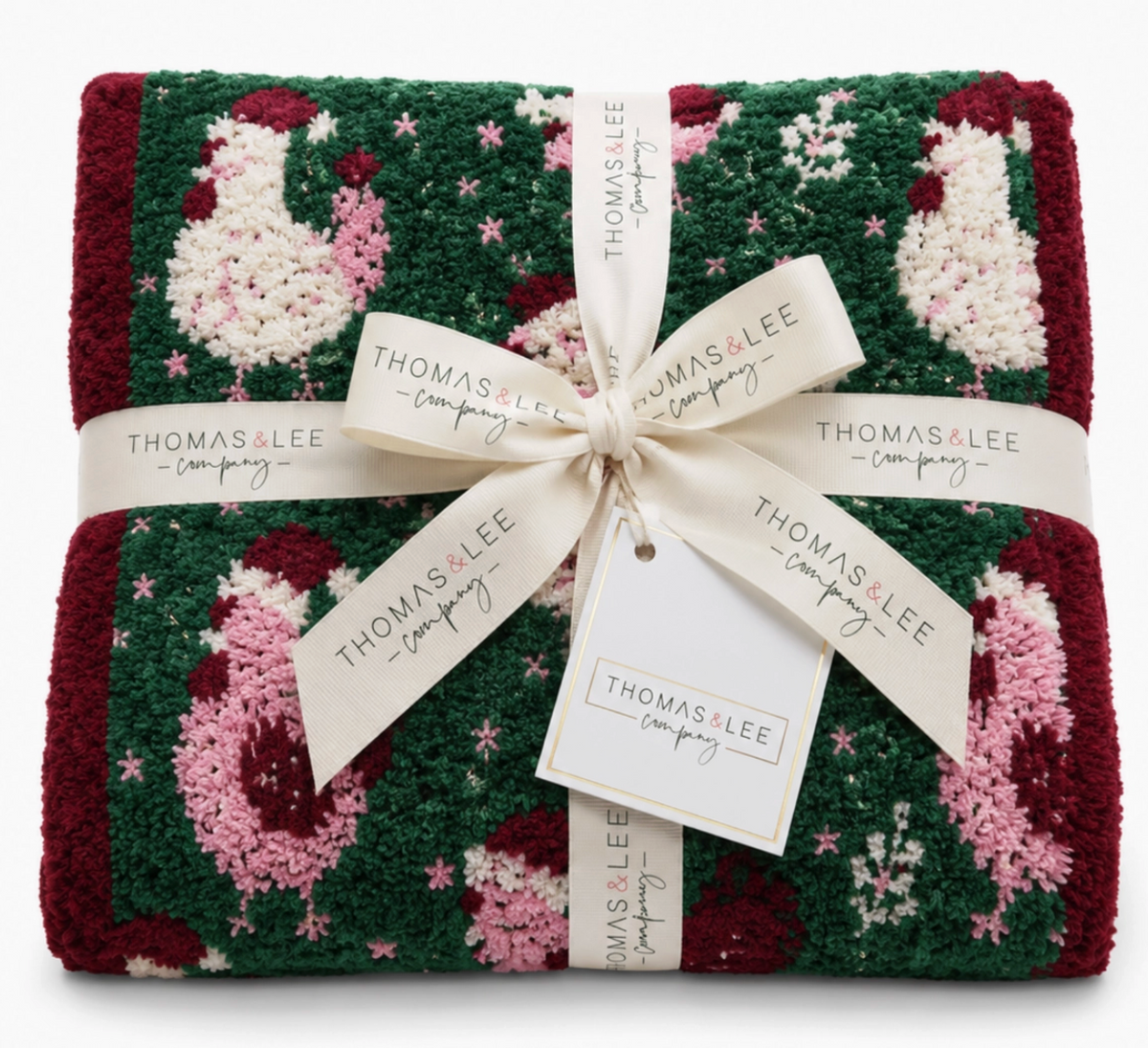 HOLIDAY CHICKENS COZY BLANKET