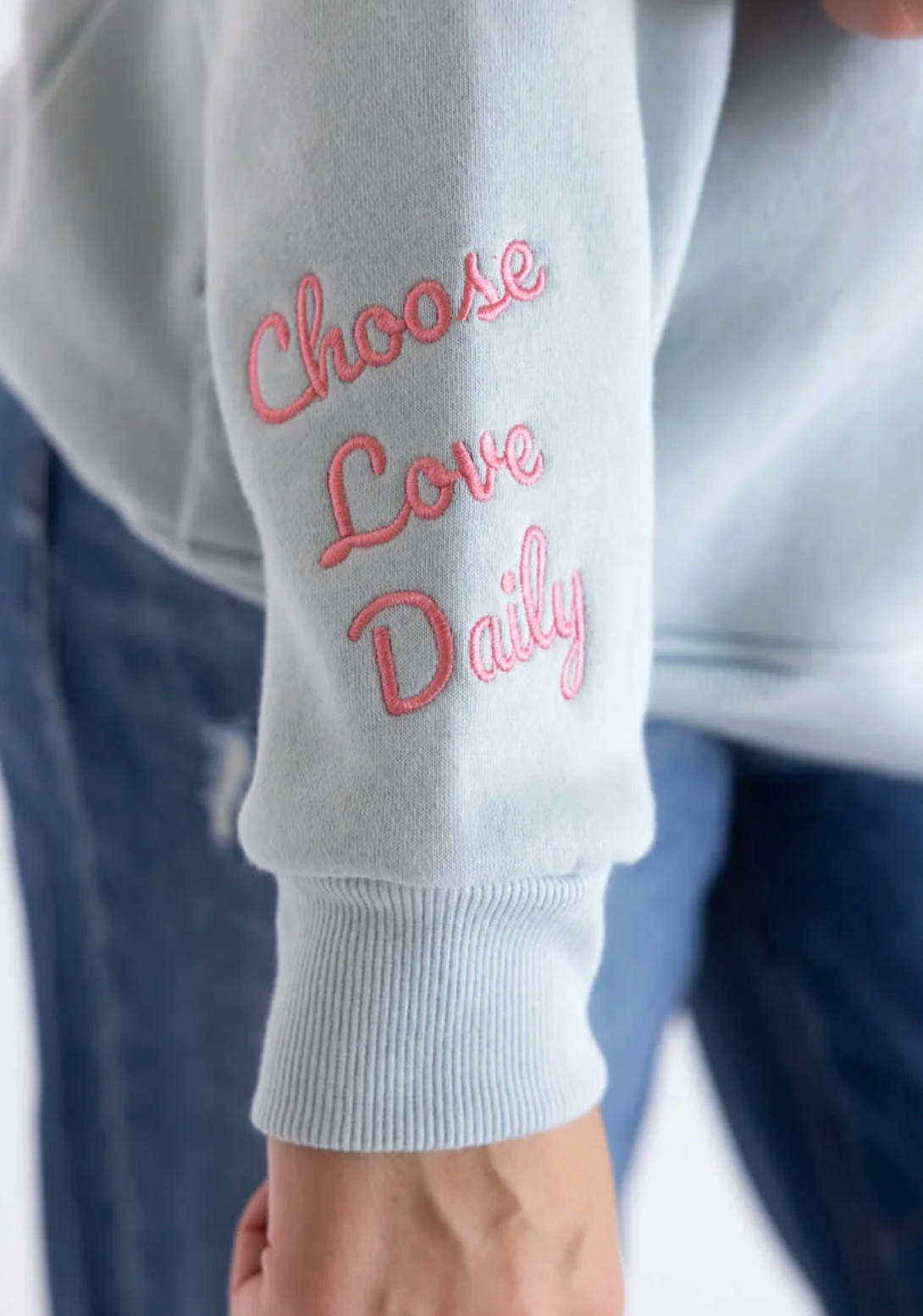 SIMPLY SOUTHERN APPLIQUE WWJD HOODIE