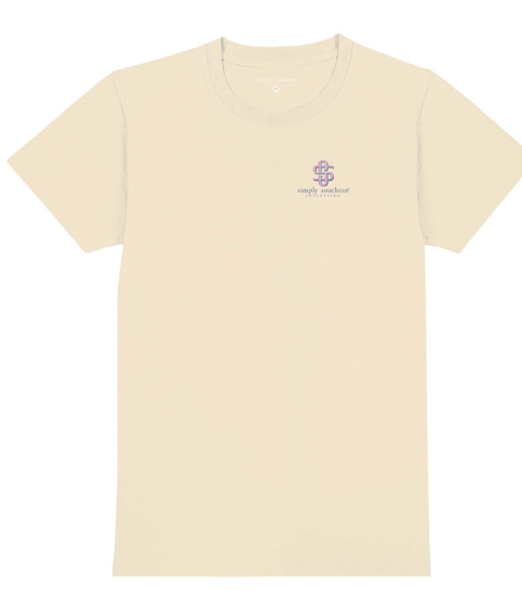 SIMPLY SOUTHERN PRAY NATURAL SHORT SLEEVE