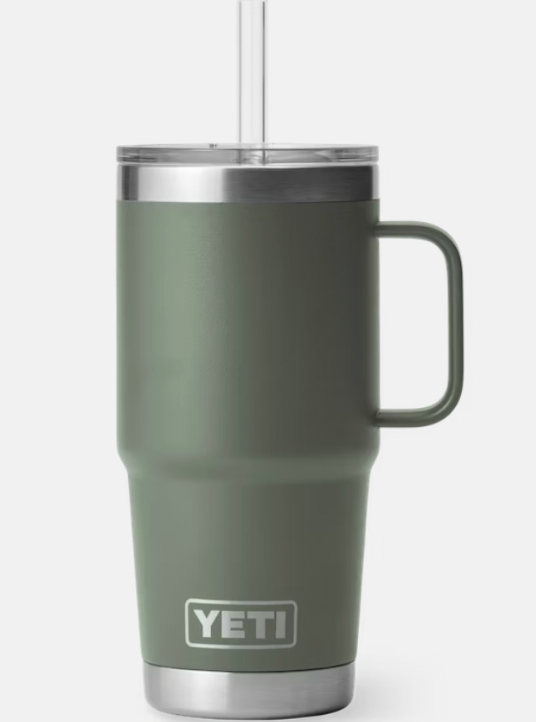 YETI RAMBLER 25 OZ STRAW MUG