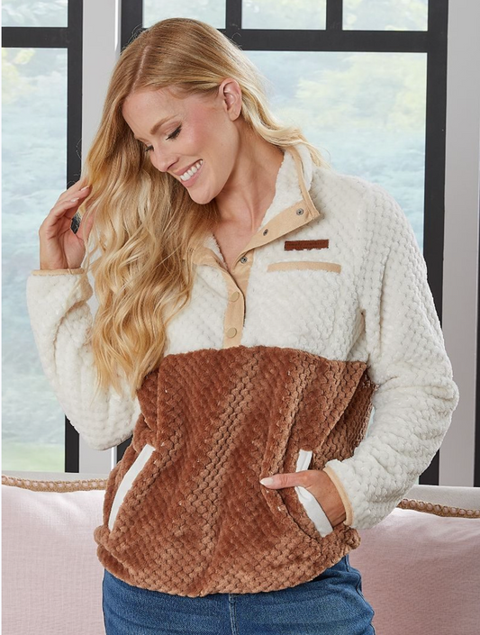 SIMPLY SOUTHERN SHERPA PULL UMBER