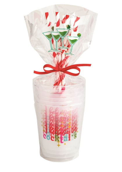 HOLIDAY PARTY CUP SET