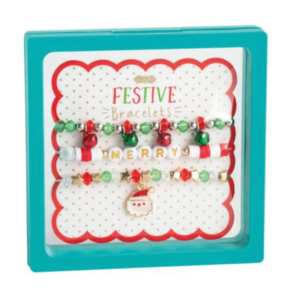 HOLIDAY BEADED BRACELETS