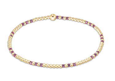 ENEWTON HOPE JOY PATTERN 2MM BEAD BRACELET