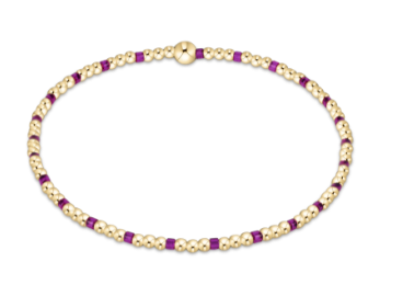 ENEWTON HOPE SINCERITY PATTERN 2MM BEAD BRACELET