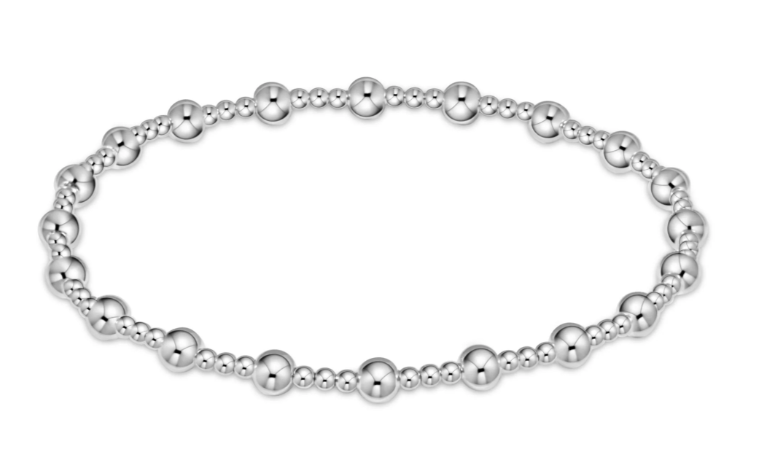 ENEWTON CLASSIC SINCERITY PATTERN BEAD BRACELET STERLING