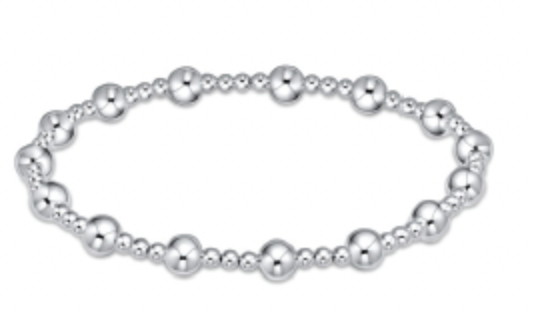 ENEWTON CLASSIC SINCERITY PATTERN BEAD BRACELET STERLING