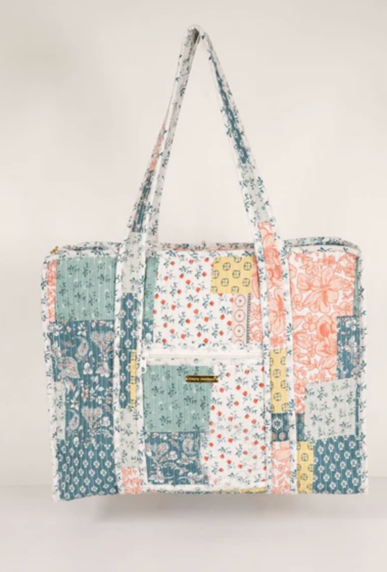 SIMPLY SOUTHERN BAG QUILTED TOTE