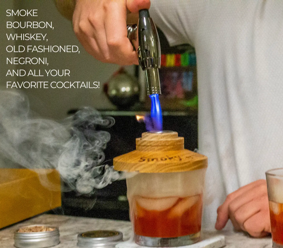 COCKTAIL SMOKER KIT SMOKY PRO HOME BAR