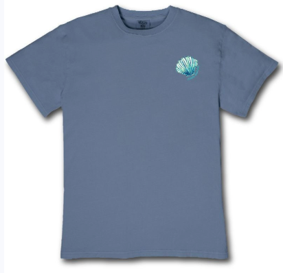 SIMPLY SOUTHERN REEF OVERCAST MINERAL WASH SHORT SLEEVE