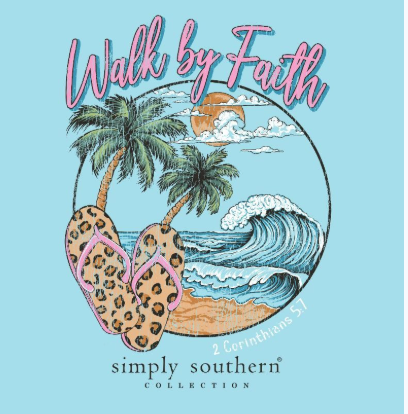 SIMPLY SOUTHERN FAITH AGEAN SHORT SLEEVE
