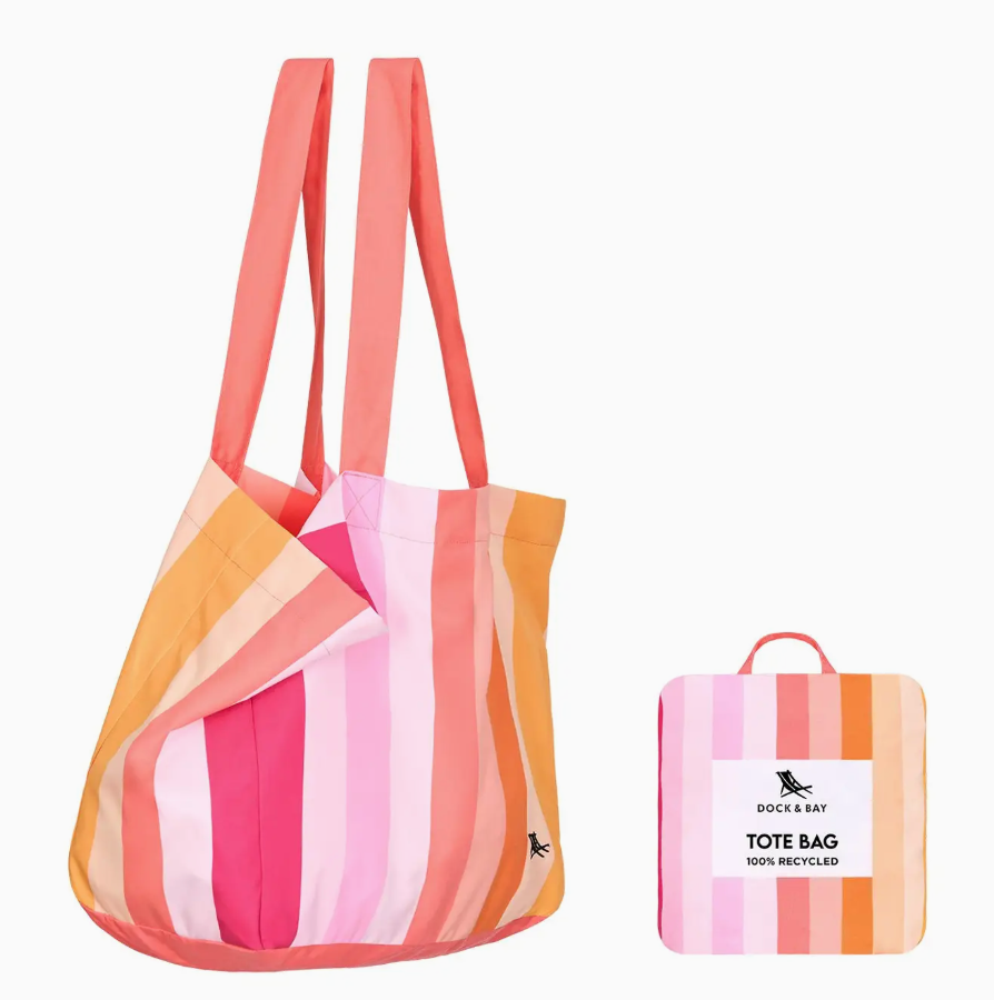 DOCK & BAY FOLDAWAY MEDIUM TOTE BAG