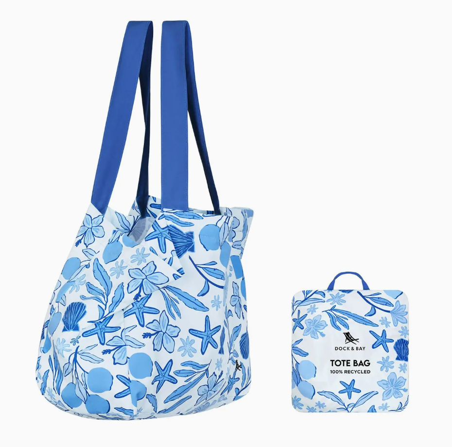 DOCK & BAY FOLDAWAY MEDIUM TOTE BAG