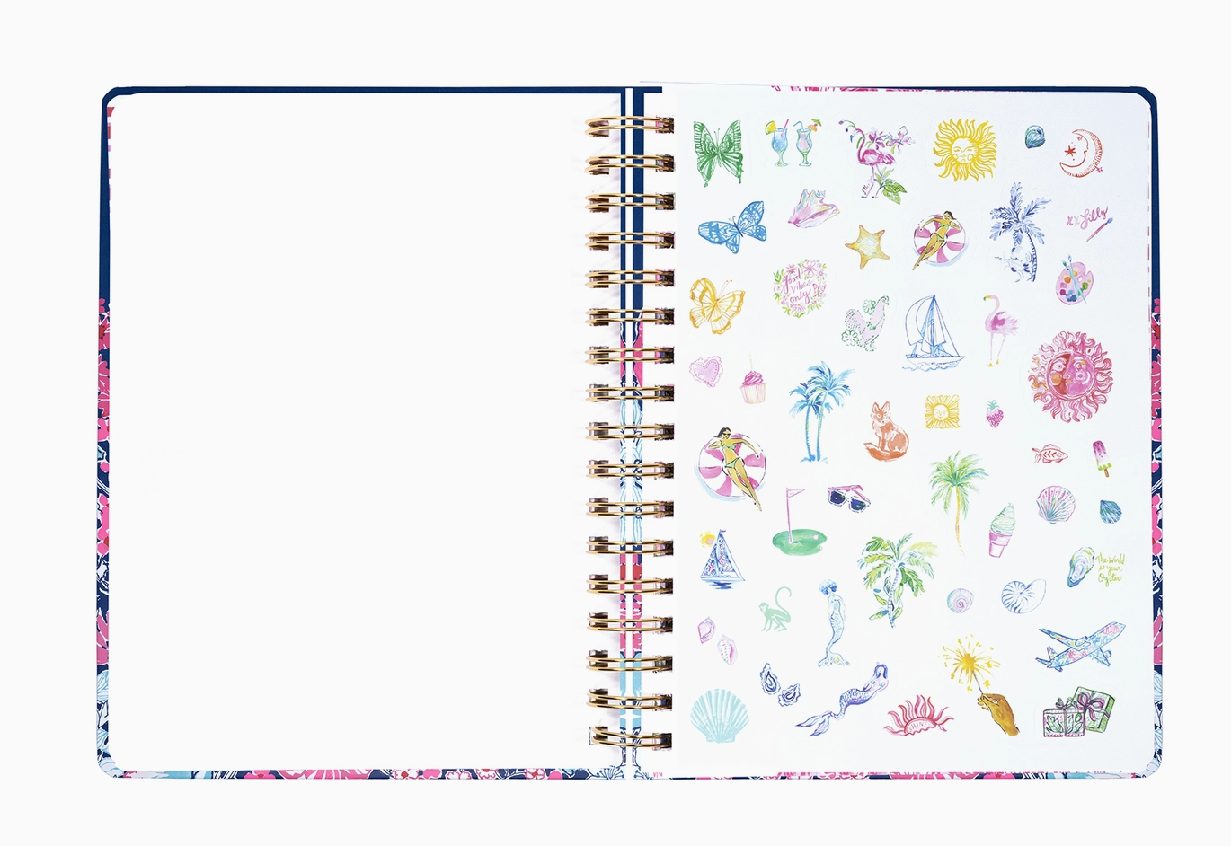 LILLY PULITZER JUMBO 17 MONTH AGENDA