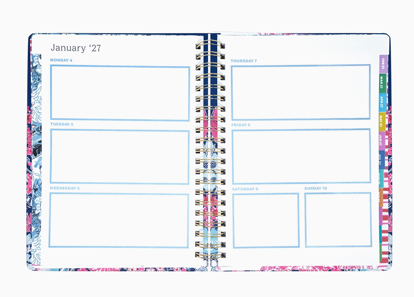 LILLY PULITZER JUMBO 17 MONTH AGENDA