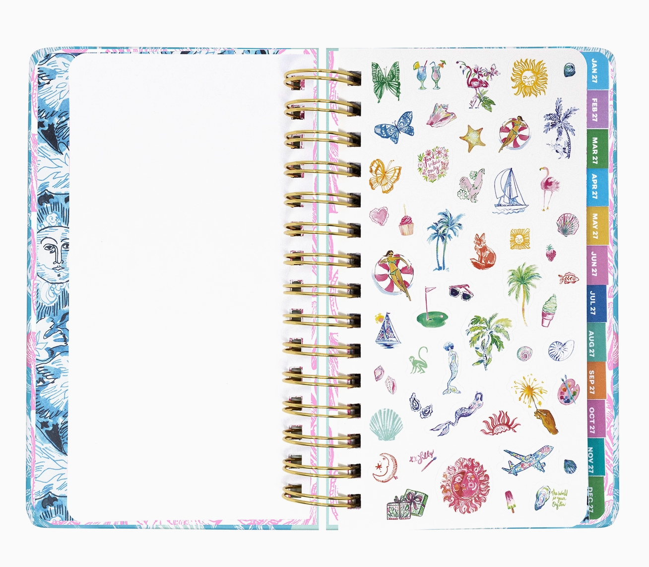 LILLY PULITZER MEDIUM 17 MONTH AGENDA SHELDEN