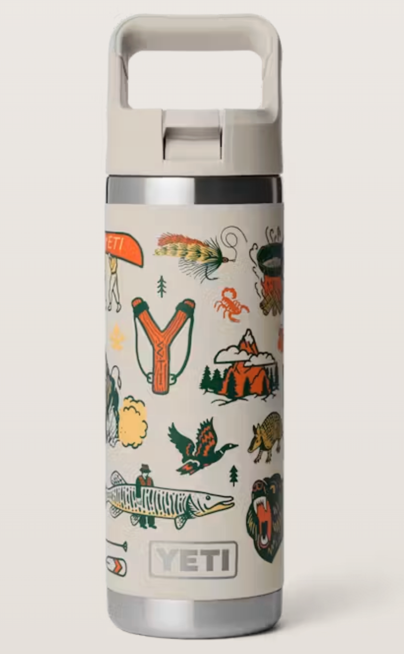 YETI 18 OZ C STRAW BOTTLE
