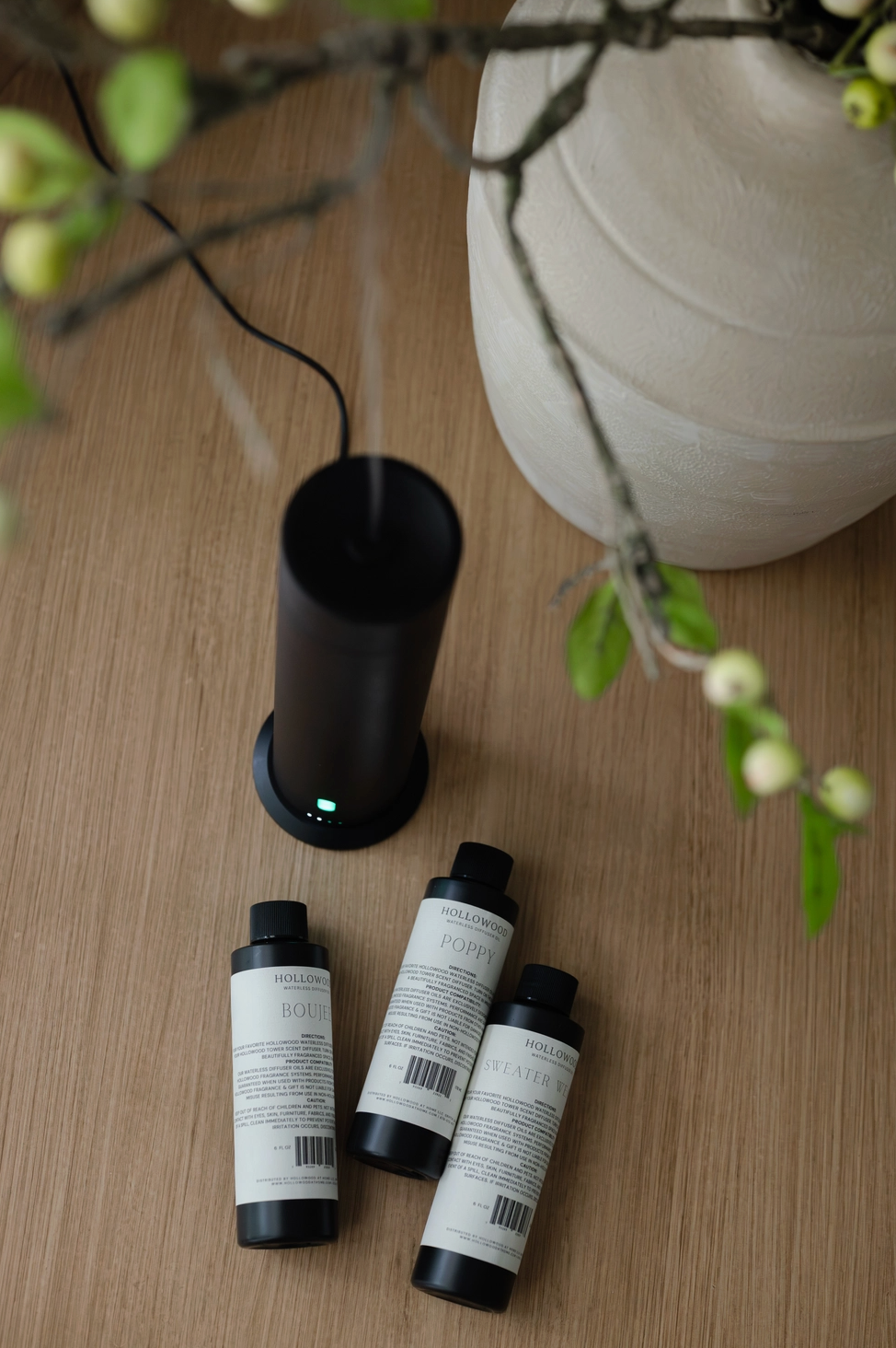 THE TOWER WATERLESS OIL DIFFUSER