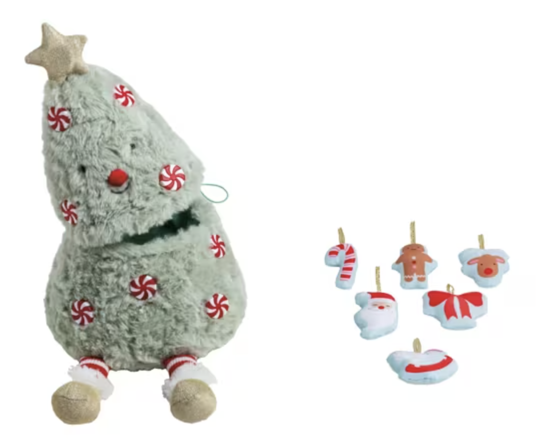 CHRISTMAS TREE PLUSH SET