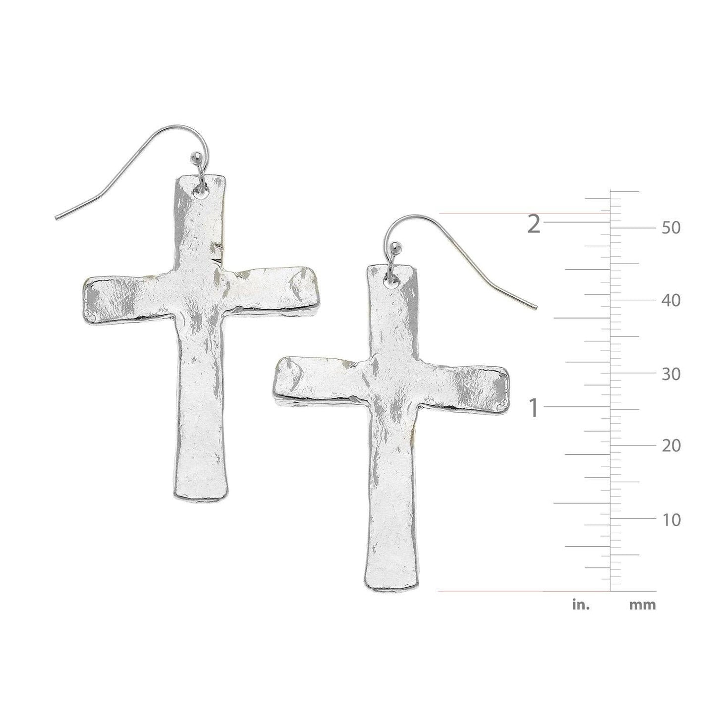 Classic Cross Earrings