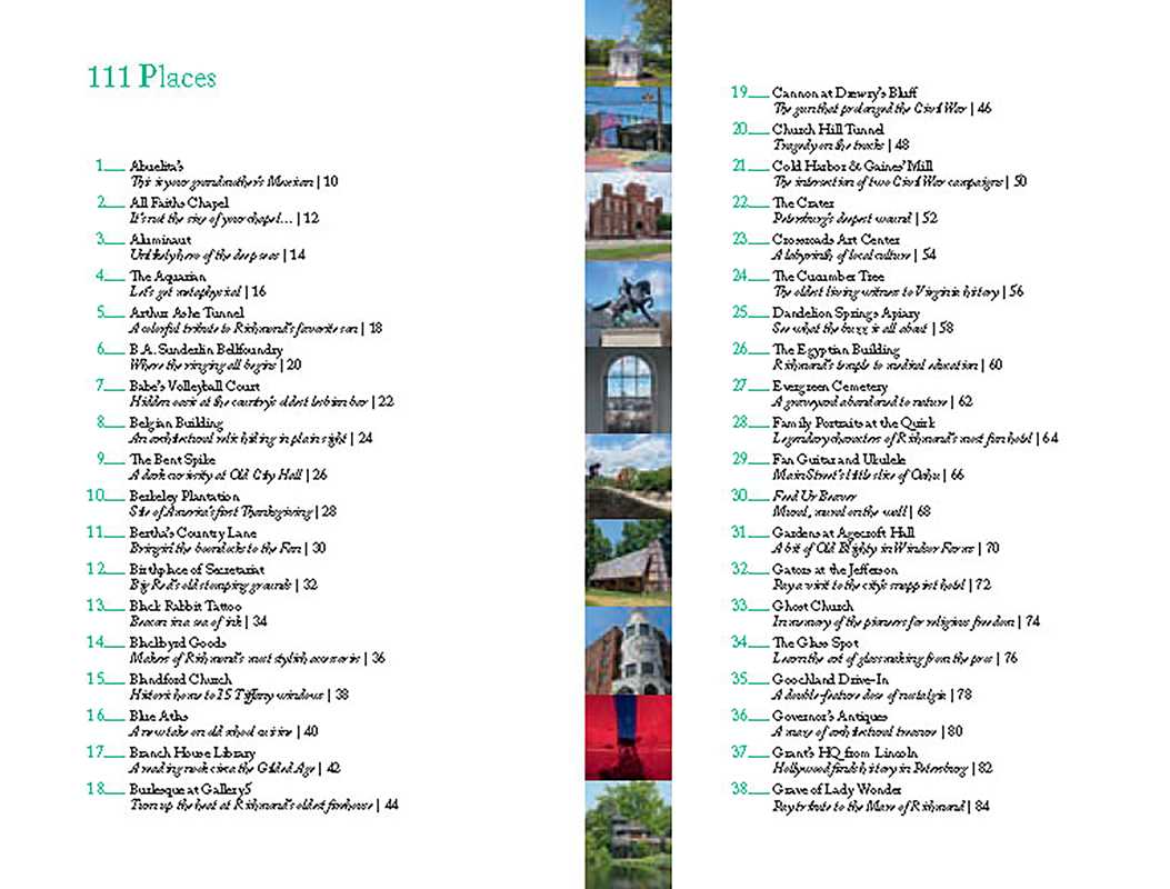 111 PLACES IN RICHMOND THAT YOU MUST NOT MISS