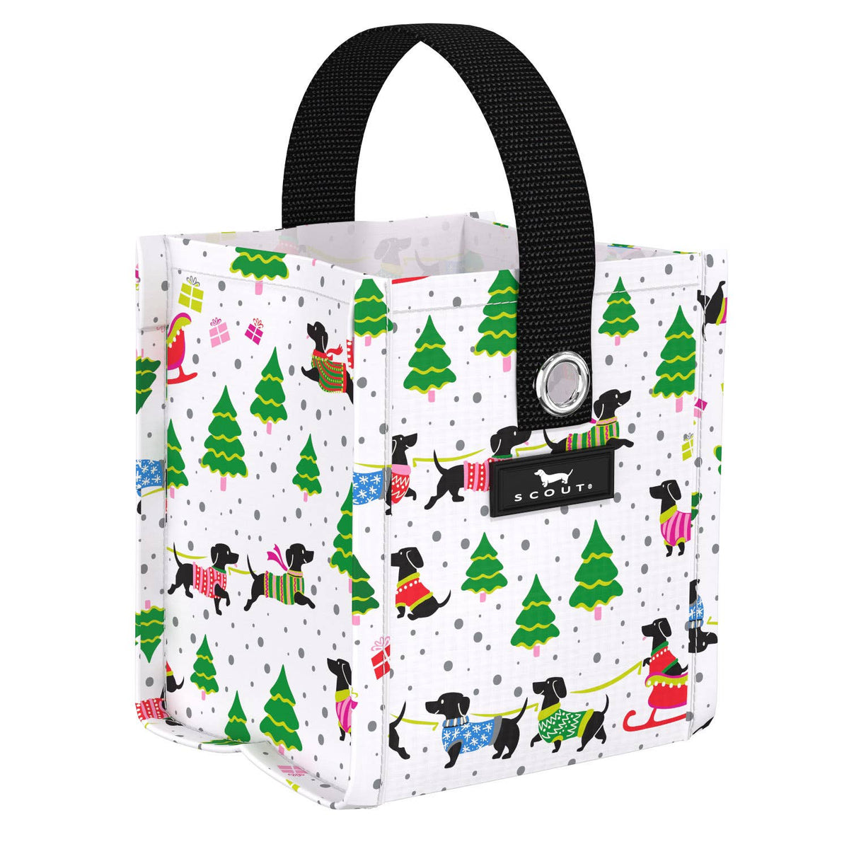 GIFT BAG SQUARE X-SMALL WEENIE WONDERLAND