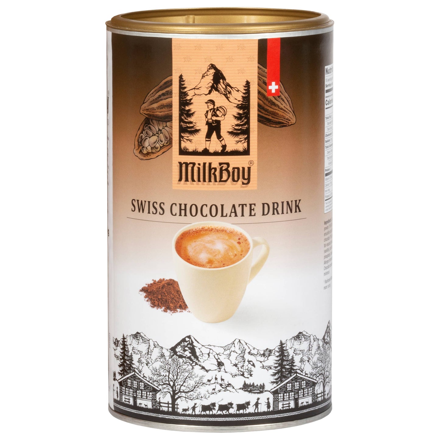 MILKBOY SWISS CHOCOLATE DRINK - Cocoa Mix 1lb.