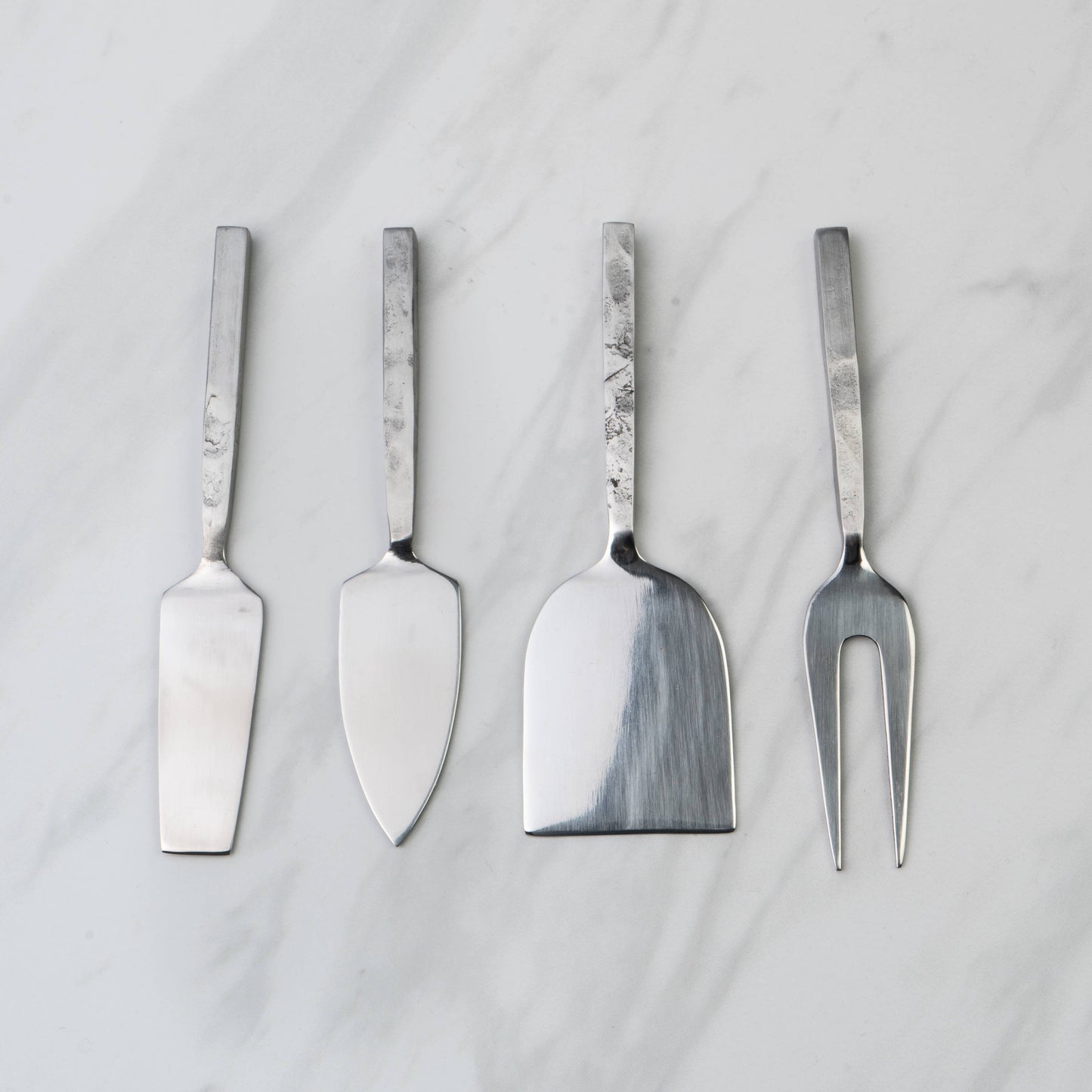 6" SS TEXTURE CHEESE SET