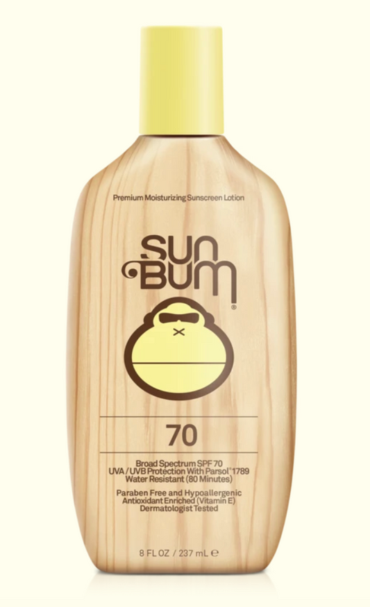SUN BUM ORIGINAL SPF 70 SUNSCREEN LOTION 8 OZ
