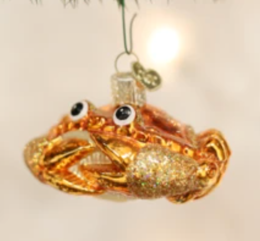 CRAB LOUIE ORNAMENT