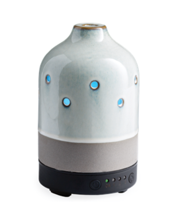 AIROME ULTRASONIC ESSENTIAL OIL DIFFUSER WITH TIMER GLAZED CONCRETE