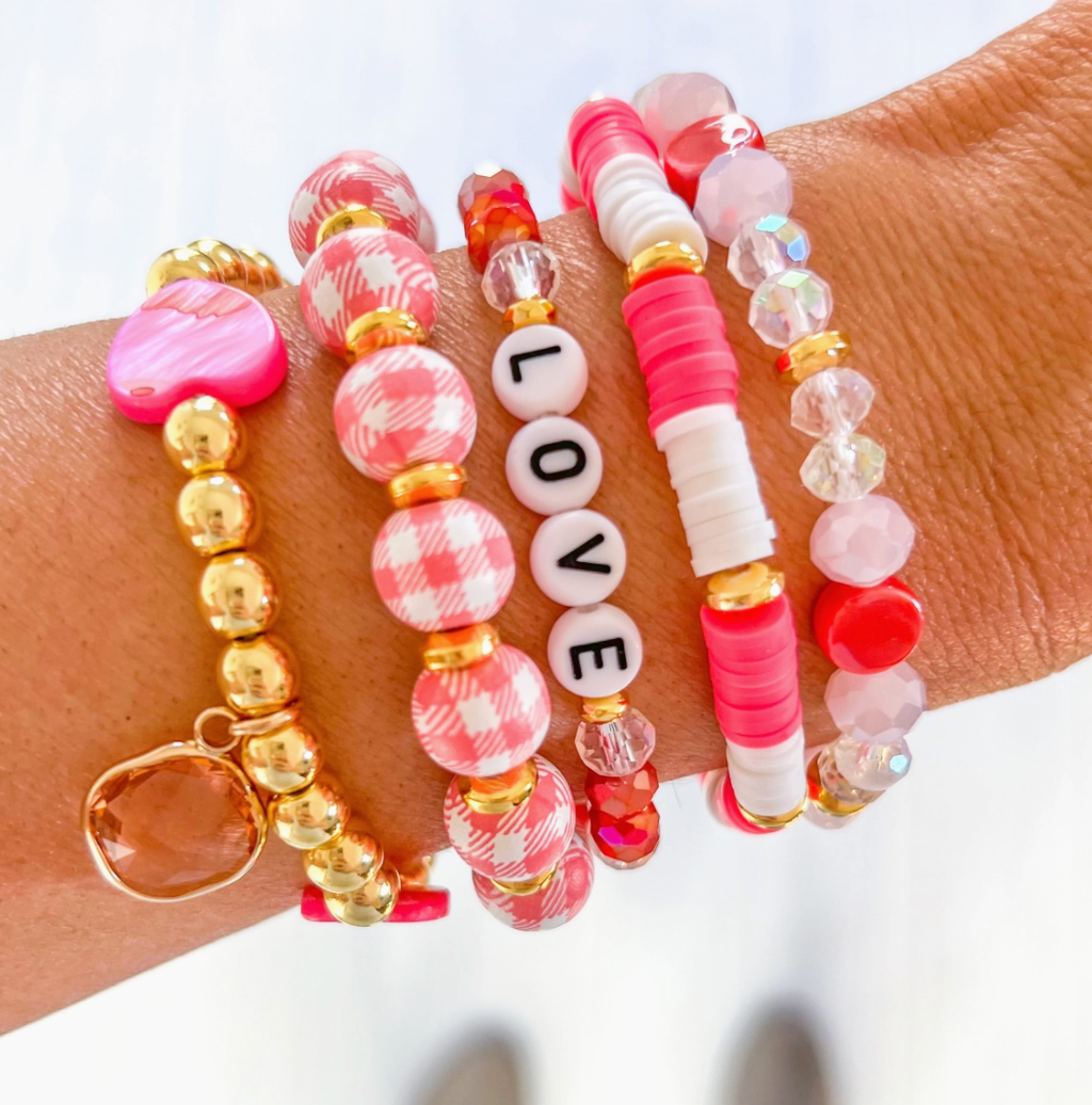 ALL YOU NEED IS LOVE BRACELET STACK