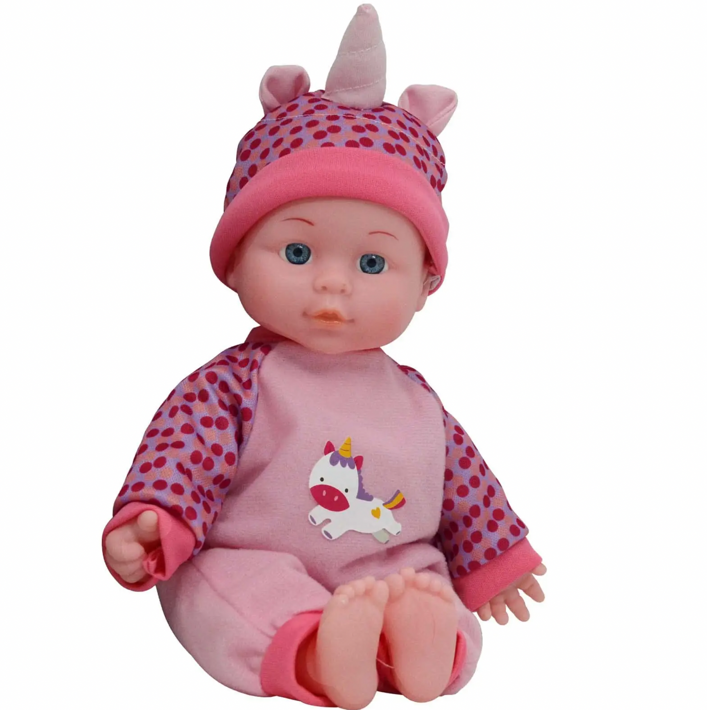12" SOFT BODY TALK CRY AND SING INTERACTIVE BABY DOLL UNICORN