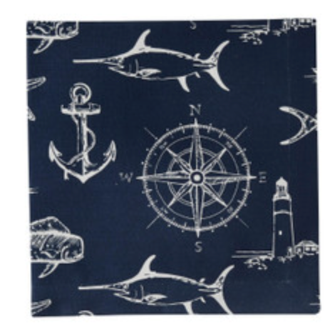 CAPTAIN'S QUARTERS NAPKIN NAVY