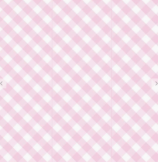 GINGHAM BABY POWDER SCENTED DRAWER LINER