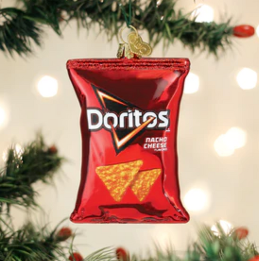 DORITOS NACHO CHEESE CHIPS ORNAMENT
