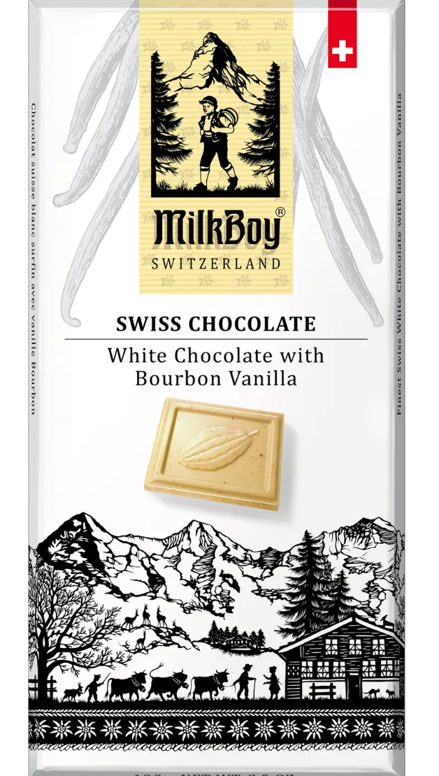 MILKBOY WHITE CHOCOLATE WITH BOURBON VANILLA