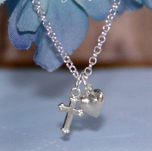 MY HEART BELONGS TO JESUS NECKLACE STERLING SILVER NECKLACE