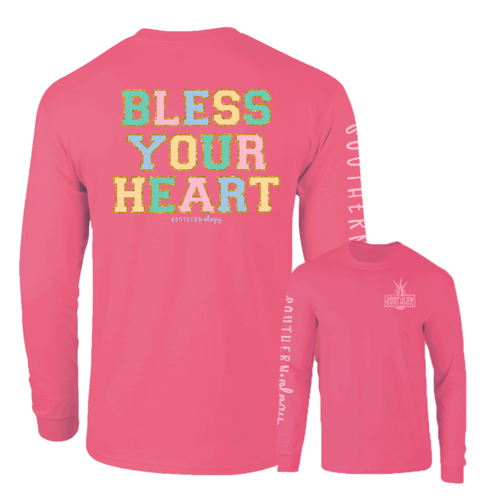 SOUTHERNOLOGY BLESS YOUR HEART LONG SLEEVE