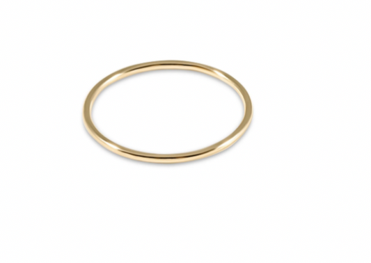 ENEWTON classic gold thin band ring **