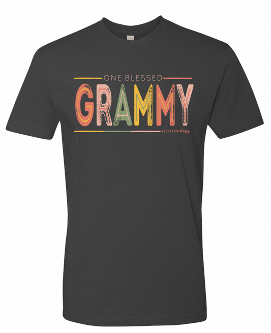 SOUTHERNOLOGY GRAMMY COLOR BLOCK STATEMENT TEE SHORT SLEEVE